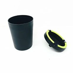Deals ???? (3 Pack Jumbo) Glow In The Dark Butt Bucket Ashtray Cigarette Self-Extinguishing Cup Car Ash Holder Portable Truck Home Office Black ???? -Car Seat Covers shop 21uISIriYKS