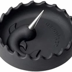 Best Pirce ???? Narwhal Silicone Ashtray - Large - With Billet Aluminum Cleaning Spike - (Black With Gold Poker) - Catches Pipe Or Bowl Ash In Heat Resistant Ash Tray - Dishwasher Safe - Pipe Cleaner Black With Blue Spik ⌛ -Car Seat Covers shop 310Ln1TyZL. AC