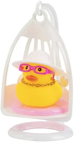 Brand new ⌛ Car Duck Ornament Rubber Duck Car Dashboard Decoration For Car Dashboard Decoration Accessories With Mini Hat, Necklace, ???? Sunglasses, Chair Or Skateboard (D-Green) ???? 14 Brand new ⌛ Car Duck Ornament Rubber Duck Car Dashboard Decoration For Car Dashboard Decoration Accessories With Mini Hat, Necklace, ???? Sunglasses, Chair Or Skateboard (D-Green) ???? - Image 12