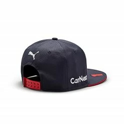 Outlet ???? Red Bull Racing - Official Formula 1 Merchandise - Max Verstappen 2022 Team Flat Brim Cap - Unisex - Navy - One Size ⌛ -Car Seat Covers shop 311Oz41LjRL