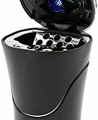 Outlet ???? Ashtray Portable Car Ashtray, Globalstore Smokeless Ashtray With Lid, Mini Car Trash Can Cigar Ashtray With LED Light Cylinder Cup Holder Ashtray For Car Cute Ashtray Windproof For Outdoor Travel Home Sliv ✔️ -Car Seat Covers shop 312ABjlUaGS. AC