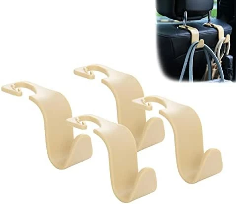 Discount ⌛ Car Seat Headrest Hook 4 Pack Hanger Storage Organizer Universal For ???? Handbag Purse ???? Coat Fit Universal Vehicle Car Black With Buckle ???? 9 Discount ⌛ Car Seat Headrest Hook 4 Pack Hanger Storage Organizer Universal For ???? Handbag Purse ???? Coat Fit Universal Vehicle Car Black With Buckle ???? - Image 7