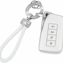 Discount ???? UHONSN For Nissan Key Fob Cover 4 Button Auto Start Soft TPU Smart Keyless Case Keys Protector Chain Cute Car Accessories Girly White ⌛ 31 Discount ???? UHONSN For Nissan Key Fob Cover 4 Button Auto Start Soft TPU Smart Keyless Case Keys Protector Chain Cute Car Accessories Girly White ⌛ -Car Seat Covers shop 317OaD1aK0L. AC