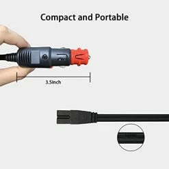 New ???? 12V DC Power Cable Cord Car Cooler Cool Box Mini Fridge 12V Cooler 2 Pin Lead Cable Plug W ???? -Car Seat Covers shop 31AqzmPi3aL