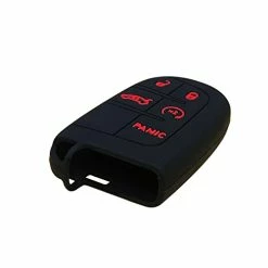 Hot Sale ???? GLAHORSE Rubber Smart 5 Buttons Key Cover Fob Case Shell Keyless Protector Jacket Glove Holder For Challenger Charger 392 Scat Pack (for Dodge) (for 392 Scat Pack-Black、) ???? -Car Seat Covers shop 31AsEfJTQ2L