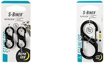 Cheapest ???? Nite Ize S-Biner MicroLock, Locking Key Holder, Stainless-Steel, Black, 2 Count (Pack Of 1) ⭐ 12 Cheapest ???? Nite Ize S-Biner MicroLock, Locking Key Holder, Stainless-Steel, Black, 2 Count (Pack Of 1) ⭐ - Image 10