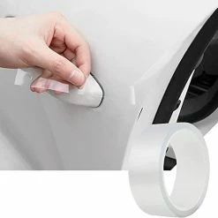 Brand new ⌛ Anti-Scratch Anti-Collision Adhesive Strip Car Door Edge Guard Protector Strip Car Door Scuff Plate Protectors Transparent Invisible Tape For Rear Bumper/Door(33Ft X 2In) ???? -Car Seat Covers shop 31C iMAcvFL. AC