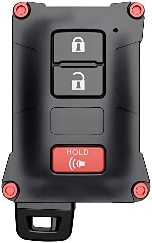 Deals ⌛ Tacoma Accessories 2016-2022 3rd Gen Tacoma - Key Fob Case Upgrade Mod - Compatible With Toyota Tacoma 4Runner Tundra (Red, Black Screws) ✨ 11 Deals ⌛ Tacoma Accessories 2016-2022 3rd Gen Tacoma - Key Fob Case Upgrade Mod - Compatible With Toyota Tacoma 4Runner Tundra (Red, Black Screws) ✨ - Image 9