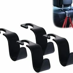 Discount ⌛ Car Seat Headrest Hook 4 Pack Hanger Storage Organizer Universal For ???? Handbag Purse ???? Coat Fit Universal Vehicle Car Black With Buckle ???? 16 Discount ⌛ Car Seat Headrest Hook 4 Pack Hanger Storage Organizer Universal For ???? Handbag Purse ???? Coat Fit Universal Vehicle Car Black With Buckle ???? -Car Seat Covers shop 31HDt6MD6IL. AC