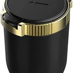 Budget ???? Car Ashtray With Lid Smell Proof,Portable Ashtray For Car,Easy Clean Up Detachable Stainless Car Ashtray With Lid Blue Led Light For Most Car Cup Holder (silver) ???? -Car Seat Covers shop 31HdpX7WMAL. AC