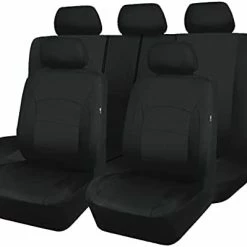 Promo ???? Car Seat Covers Front Seats Rear Bench Polyester Car Seat Protectors Easy Installations Rear Bench Split Classic Man Lady Truck (Full Set -- Low Back, Black Purple)… ???? 24 Promo ???? Car Seat Covers Front Seats Rear Bench Polyester Car Seat Protectors Easy Installations Rear Bench Split Classic Man Lady Truck (Full Set -- Low Back, Black Purple)… ???? -Car Seat Covers shop 31JSJKLd1S. AC