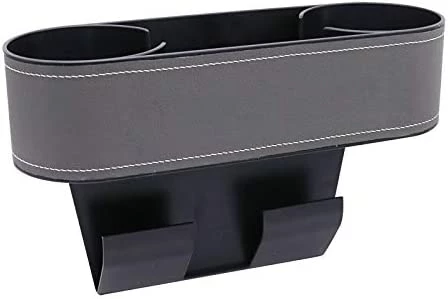 New ???? Car Seat Organizer Cup Drink Holders,Multifunctional Gap Filler Storage Box,Insert Organization Helps Reduce Distracted Driving&Holds Phone Mount Mug Bottle Cellphones Coasters Wallet Cards (Black) ???? 10 New ???? Car Seat Organizer Cup Drink Holders,Multifunctional Gap Filler Storage Box,Insert Organization Helps Reduce Distracted Driving&Holds Phone Mount Mug Bottle Cellphones Coasters Wallet Cards (Black) ???? - Image 8