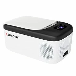 Deals ???? Uhomy 12 Volt Refrigerators, 15Liter(16qt) RV Refrigerator With 12/24V DC & 110-240V AC, Portable Refrigerator Freezer Fridge Cooler For Car, RV, Camping, Travel, Fishing, Outdoor Use ????