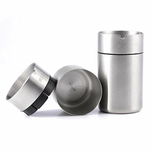 Outlet ???? Car Ashtray With Lid Outdoor Ash Tray For Car Rainproof Smokeless Ashtrays Windproof For Patio Tabletop Modern Outside Ash Tray For Auto ⭐ 6 Outlet ???? Car Ashtray With Lid Outdoor Ash Tray For Car Rainproof Smokeless Ashtrays Windproof For Patio Tabletop Modern Outside Ash Tray For Auto ⭐ - Image 4