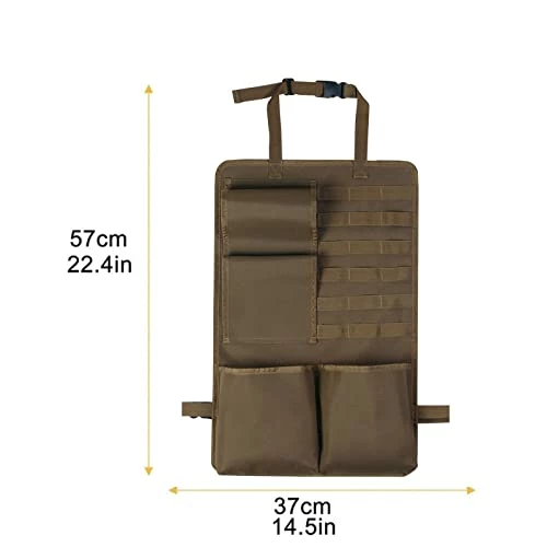 Outlet ⌛ MEINAISEN Car Concealed Seat Back Gun Rack Sling,Gun Sling Bag Seat Gun Holder,Camo Front Seat Gun Organizer Holder,for Car Truck SUV,to Hold 2 Rifles (Color : Brown) ???? 6 Outlet ⌛ MEINAISEN Car Concealed Seat Back Gun Rack Sling,Gun Sling Bag Seat Gun Holder,Camo Front Seat Gun Organizer Holder,for Car Truck SUV,to Hold 2 Rifles (Color : Brown) ???? - Image 4