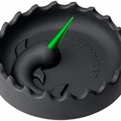 Best Pirce ???? Narwhal Silicone Ashtray - Large - With Billet Aluminum Cleaning Spike - (Black With Gold Poker) - Catches Pipe Or Bowl Ash In Heat Resistant Ash Tray - Dishwasher Safe - Pipe Cleaner Black With Blue Spik ⌛ -Car Seat Covers shop 31NO4LaycHS. AC