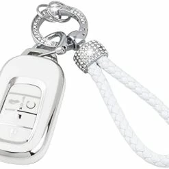 Discount ???? UHONSN For Nissan Key Fob Cover 4 Button Auto Start Soft TPU Smart Keyless Case Keys Protector Chain Cute Car Accessories Girly White ⌛ 30 Discount ???? UHONSN For Nissan Key Fob Cover 4 Button Auto Start Soft TPU Smart Keyless Case Keys Protector Chain Cute Car Accessories Girly White ⌛ -Car Seat Covers shop 31NhyeJncL. AC
