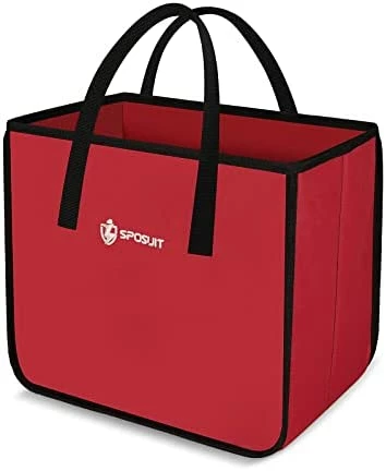 Hot Sale ???? Trunk Organizer For Car - Collapsible Trunk Storage With 11 Pockets & Reinforced Handles, SUV Trunk Organizers For Grocery Cargo Red ???? 12 Hot Sale ???? Trunk Organizer For Car - Collapsible Trunk Storage With 11 Pockets & Reinforced Handles, SUV Trunk Organizers For Grocery Cargo Red ???? - Image 10