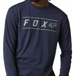 Best Sale ???? Fox Racing Men's Pinnacle Long Sleeve Tech Tee Heather Deep Cobalt ✔️ -Car Seat Covers shop 31RADtU1bYL. AC