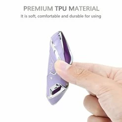 Budget ???? OFFCURVE Compatible With GMC Key Fob Cover Key Fob Case For Chevy Suburban Tahoe Terrain Acadia Yukon Silverado GMC Sierra 1500 2500HD 3500HD Car Accessories Smart Key Protector, Purple Black-gold ???? -Car Seat Covers shop 31REccWOYRL
