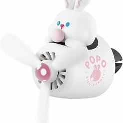 Brand new ⭐ Car Air Fresheners Cute Cartoon Yellow Duck Pilot Automotive Air Outlet Propeller Creative Fan Car Perfume Decoration ???? -Car Seat Covers shop 31cLxU4wz5L. AC