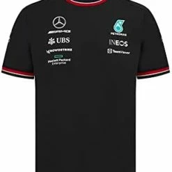 Outlet ❤️ Mercedes AMG Petronas Formula One Team - Official Formula 1 Merchandise - 2022 Team T-Shirt White ???? -Car Seat Covers shop 31dP44mQyAL. AC