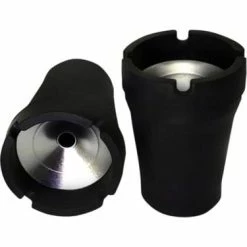 Cheapest ???? 2 Pcs Smokeless Ashtray, Stainless Steel Inside, Smokeless Smell Proof Ashtray For Home And Car, Smokeless Ashtrays For Cigarettes Indoo ????