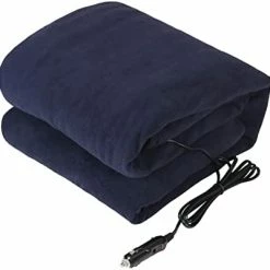 New ???? Heated Car Blanket, 12-Volt Electric Blanket For Car, Truck, SUV, RV, Portable Heated Throw For Camping, Grey Buffalo Plaid, 59" X 43” ???? -Car Seat Covers shop 31etkOuuWL. AC