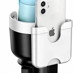 Hot Sale ???? 2-in-1 Car Cup Holder Expander Adapter With Adjustable Base, Car Cup Holder Expander Organizer With Phone Holder, Fits Hydro Flask, Yeti, Nalgene, Large 32/40 Oz Drinks Bottles,Black ???? -Car Seat Covers shop 31fQtyODJuL. AC