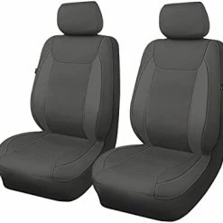 Wholesale ???? Car Seat Covers Protects Water Proof Faux Leather Carbon Fiber Front And Rear Bench (Black Black, Full Set -- 9PCS) ⌛ -Car Seat Covers shop 31flW2k6C6L. AC