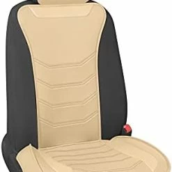 Top 10 ???? LuxeFit Gray Faux Leather Car Seat Covers For Front Seats (2 Pack), Premium Two-Tone Seat Covers For Cars Trucks SUV, Fits 95% Of Vehicles, Easy To Install With Built-in Storage Pockets ???? -Car Seat Covers shop 31heCx2zNTL. AC
