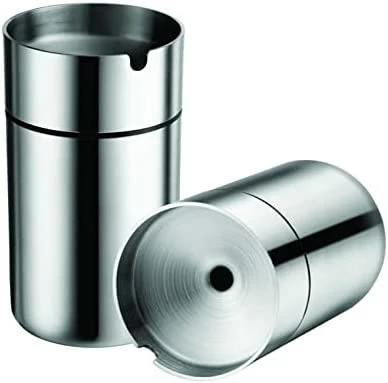 Best deal ???? Large Size Stainless Steel Car Cigarette Ashtrays Fireproof Automatically Extinguished Unbreakable Ashtray For Car Home Office Outdoor Use (280gr-10oz) Black ✔️ 9 Best deal ???? Large Size Stainless Steel Car Cigarette Ashtrays Fireproof Automatically Extinguished Unbreakable Ashtray For Car Home Office Outdoor Use (280gr-10oz) Black ✔️ - Image 7