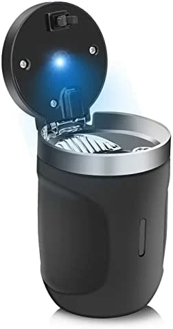 Best deal ???? Car Ashtray, Smokeless Vehicle Ashtray Ash Stainless Auto Car Ashtray With Lid & Blue LED Light Indicator For Car Cup Holder, Home, Offic ???? 9 Best deal ???? Car Ashtray, Smokeless Vehicle Ashtray Ash Stainless Auto Car Ashtray With Lid & Blue LED Light Indicator For Car Cup Holder, Home, Offic ???? - Image 7