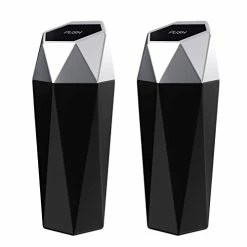 Brand new ✨ Car Trash Can With Lid,Portable Vehicle Auto Car Garbage Can,Diamond Design Mini Garbage Bin For Automotive Car, Home, Office, Kitchen, Bedroom(1 Pack,Black) ✨ 26 Brand new ✨ Car Trash Can With Lid,Portable Vehicle Auto Car Garbage Can,Diamond Design Mini Garbage Bin For Automotive Car, Home, Office, Kitchen, Bedroom(1 Pack,Black) ✨ -Car Seat Covers shop 31lCqNT SL
