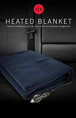 Coupon ???? 1222U 12V Electric Heated Blanket Navy ???? 4 Coupon ???? 1222U 12V Electric Heated Blanket Navy ???? - Image 2
