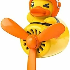 Brand new ⭐ Car Air Fresheners Cute Cartoon Yellow Duck Pilot Automotive Air Outlet Propeller Creative Fan Car Perfume Decoration ???? -Car Seat Covers shop 31nMo8dqkSL. AC