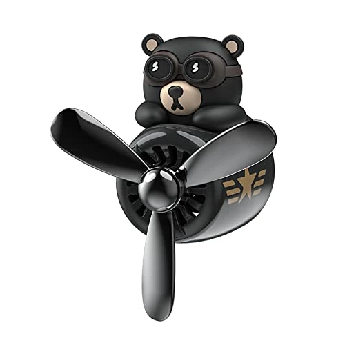 Cheap ✔️ Car Air Fresheners Black Bear Pilot Car Diffuser Cute Car Perfume Funny Car Fragrance ???? Christmas Car Decorations (Black Bear) ⭐ 3 Cheap ✔️ Car Air Fresheners Black Bear Pilot Car Diffuser Cute Car Perfume Funny Car Fragrance ???? Christmas Car Decorations (Black Bear) ⭐