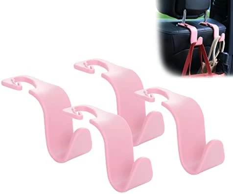 Discount ⌛ Car Seat Headrest Hook 4 Pack Hanger Storage Organizer Universal For ???? Handbag Purse ???? Coat Fit Universal Vehicle Car Black With Buckle ???? 10 Discount ⌛ Car Seat Headrest Hook 4 Pack Hanger Storage Organizer Universal For ???? Handbag Purse ???? Coat Fit Universal Vehicle Car Black With Buckle ???? - Image 8