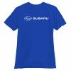 Flash Sale ???? Subaru Genuine Official Basic Blue Tee T ???? Shirt Impreza Sti WRX Ascent Legacy Outback Forester BRZ Crosstrek New OEM Racing (Large) ???? -Car Seat Covers shop 31xAU0SqlhS
