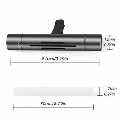 Buy ???? Car Diffuser Vent Clip Essential Oil Vent Clip Pack 2 And 12 Reusable Refill Sticks Car Aromatherapy ???? -Car Seat Covers shop 31xfIazGHwL