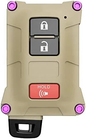 Deals ⌛ Tacoma Accessories 2016-2022 3rd Gen Tacoma - Key Fob Case Upgrade Mod - Compatible With Toyota Tacoma 4Runner Tundra (Red, Black Screws) ✨ 12 Deals ⌛ Tacoma Accessories 2016-2022 3rd Gen Tacoma - Key Fob Case Upgrade Mod - Compatible With Toyota Tacoma 4Runner Tundra (Red, Black Screws) ✨ - Image 10