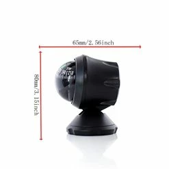 Best reviews of ???? Automotive Compass Ball,Car Compass With Bottom Stick,Adjustable Compass With Adhesive Tape,Dashboard Compass For Boat Car Truck To Find Direction, Black ✨ -Car Seat Covers shop 31yEJ5ior6L