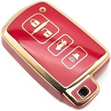 Best reviews of ???? Key Fob Cover Compatible With Toyota Avalon Camry Corolla RAV4 Sequoia Highlander Smart 4 Buttons TPU Remote Keyless Key Fob Case Protection Shell Accessories, White ???? 9 Best reviews of ???? Key Fob Cover Compatible With Toyota Avalon Camry Corolla RAV4 Sequoia Highlander Smart 4 Buttons TPU Remote Keyless Key Fob Case Protection Shell Accessories, White ???? - Image 7