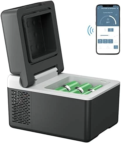 Hot Sale ???? 12 Volt Refrigerator 10 Quart(9L) Portable Mini Freezer(-4℉~68℉) With APP Control Car Compressor Fridge 12V/24V DC, 110-220V AC For Camping, Road Trip, Travel, Boat, Skincare, Outdoor, Home ???? 6 Hot Sale ???? 12 Volt Refrigerator 10 Quart(9L) Portable Mini Freezer(-4℉~68℉) With APP Control Car Compressor Fridge 12V/24V DC, 110-220V AC For Camping, Road Trip, Travel, Boat, Skincare, Outdoor, Home ???? - Image 4