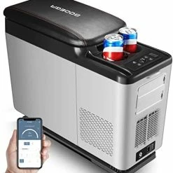 Flash Sale ???? 12 Volt Car Refrigerator, 9 Quart (8L) Small Car Fridge, Portable Refrigerator (5℉-68℉), 12/24V DC For Outdoor, Travel, Camping, Vehicles ✔️ -Car Seat Covers shop 410LyvAwn1L. AC