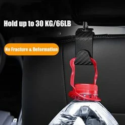 Coupon ⭐ Car Hook For Purses And Bags 4 Packs, Back Seat Headrest Hanger,Universal Vehicle Storage Organizer(Carbon Fiber,4PCS) ???? -Car Seat Covers shop 411MvVjrPbL