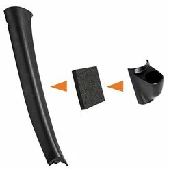 Cheap ✔️ GlowShift Universal Black Single Pillar Gauge Pod - Fits Any Make/Model - ABS Plastic - Mounts (1) 2-1/16" (52mm) Gauge To Vehicle's A-Pillar ???? -Car Seat Covers shop 411vJjSpv4L