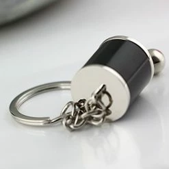 Brand new ???? Creative Auto Part Model Gear Box Keychain Six-speed Manual Transmission Shift Lever Keyring Key Chain Ring Keyrings Keyfob (Black) Intercooler ???? -Car Seat Covers shop 4121KBd44LL