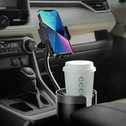 Cheapest ✨ Ar Cup Holder Expander Tray, CLYMENE Cup Holder Adapter With 360° Rotation Detachable Table, Compatible With 16-32 Oz Cup/ Bottles/ Drink, Fit In 2.36''-3.54'' Car Cup Holder ???? -Car Seat Covers shop 412brT6QtL. AC