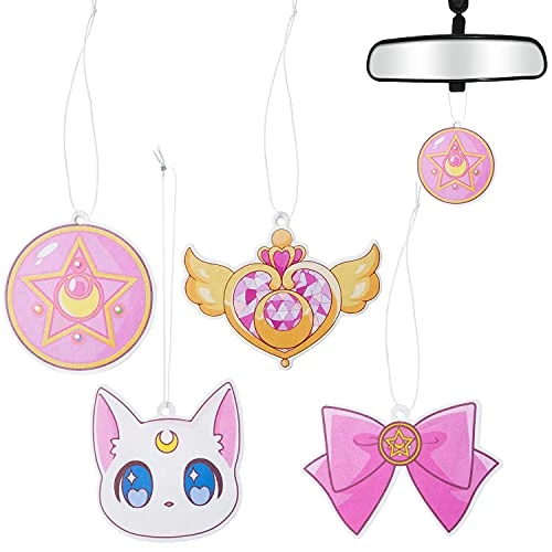 Promo ???? Car Air Freshener Anime Moon Cat Artemis Incense Chips, Car Rearview Mirror Pendant, 4 Styles And Scents Of Anime Moon Cat Artemis Hanging Scented Ornament Vent Decoration Cute Aromatic Accessories For Car Home Party Supplies Christams Gift ???? 2 Promo ???? Car Air Freshener Anime Moon Cat Artemis Incense Chips, Car Rearview Mirror Pendant, 4 Styles And Scents Of Anime Moon Cat Artemis Hanging Scented Ornament Vent Decoration Cute Aromatic Accessories For Car Home Party Supplies Christams Gift ????